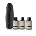 VINEVIDA Studio Plug in Waterless Diffuser and 3 Hotel Fragrance Oils - Essential Oil Diffuser for Home - Room Fragrance Air Diffuser [Black Scent Machine]